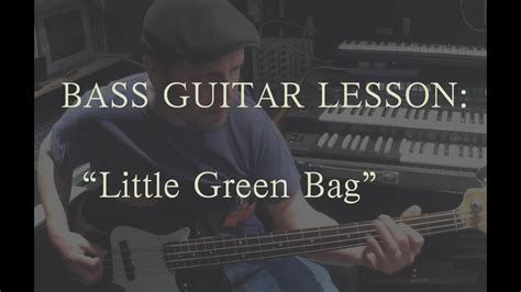 little green bag bass|Bass Guitar Lessons .